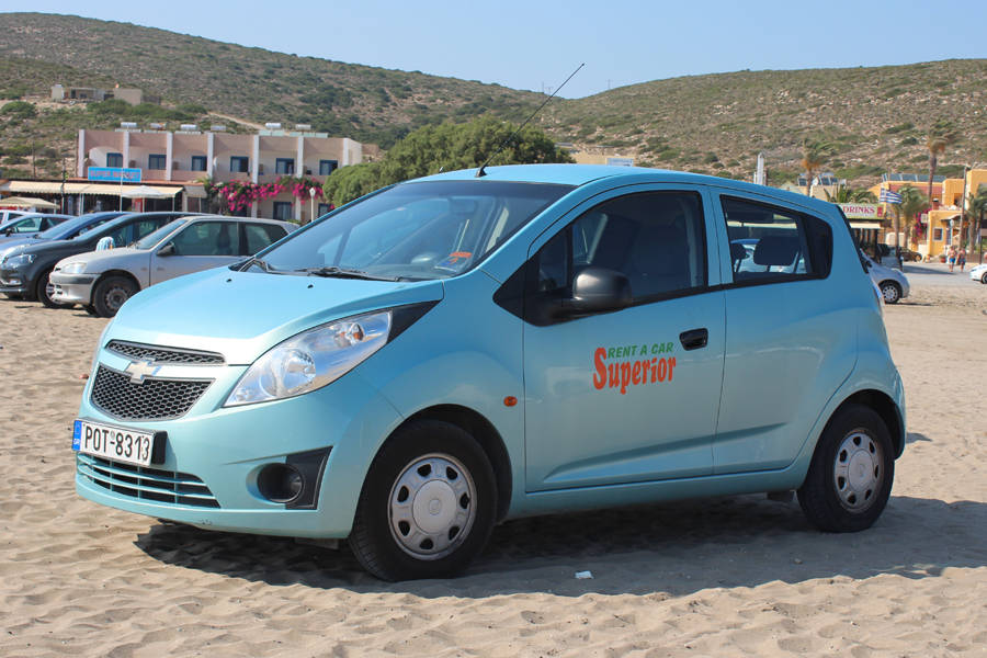 Mietwagen auf Rhodos