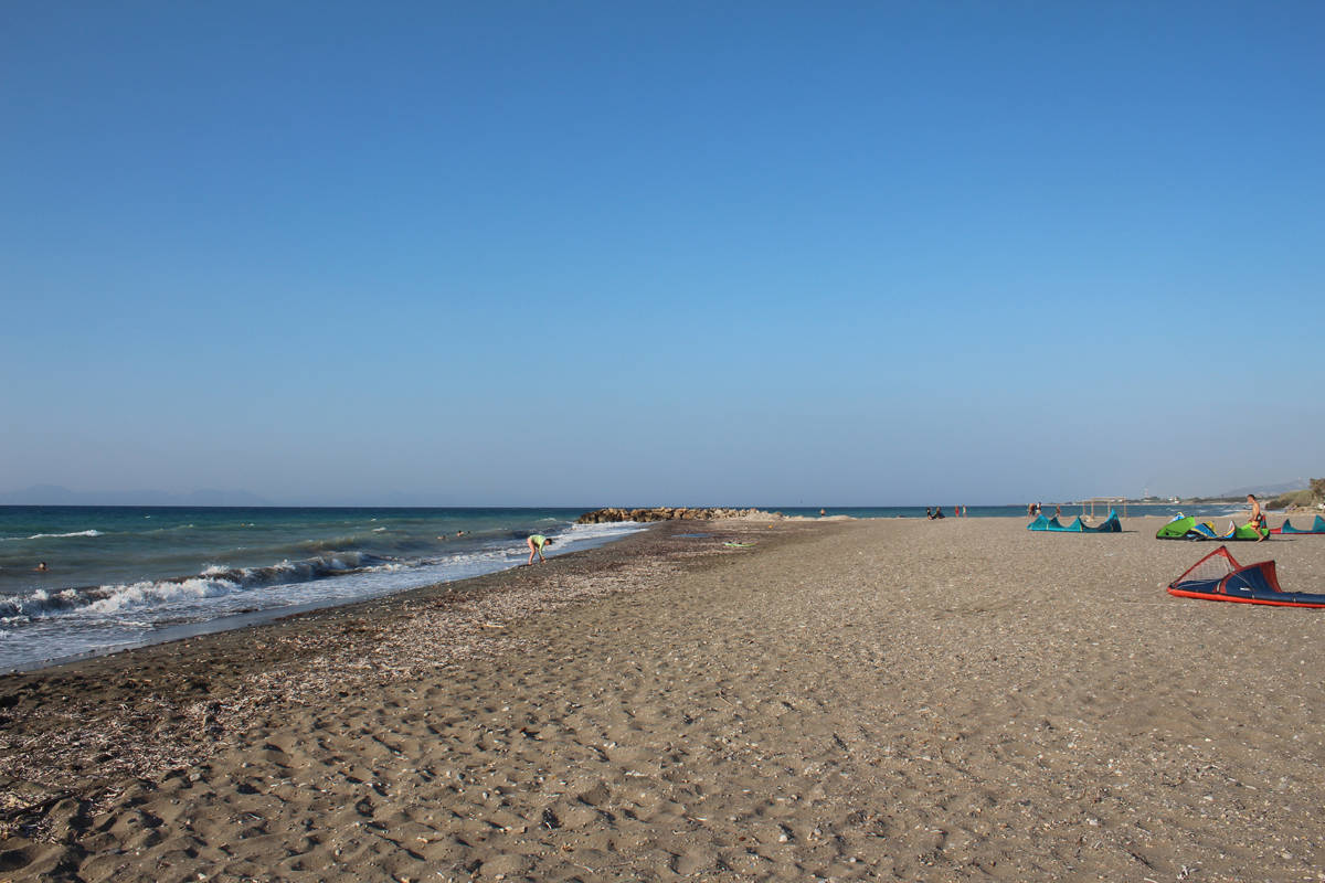 Kitesurfen in Kalavarda - Rhodos