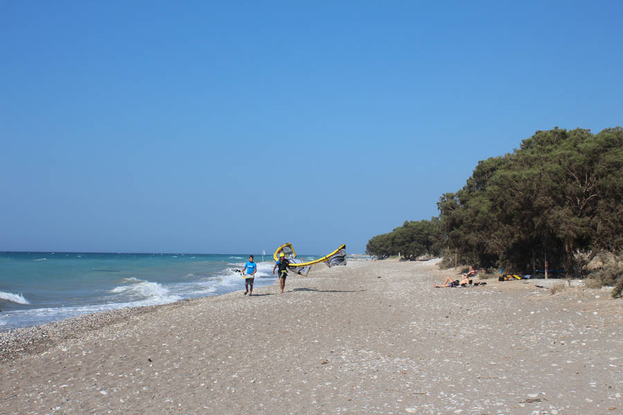 Strand Blick Richtung Norden