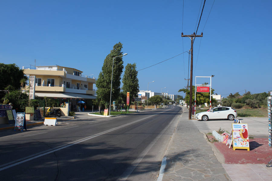 Hauptstraße Richtung Norden
